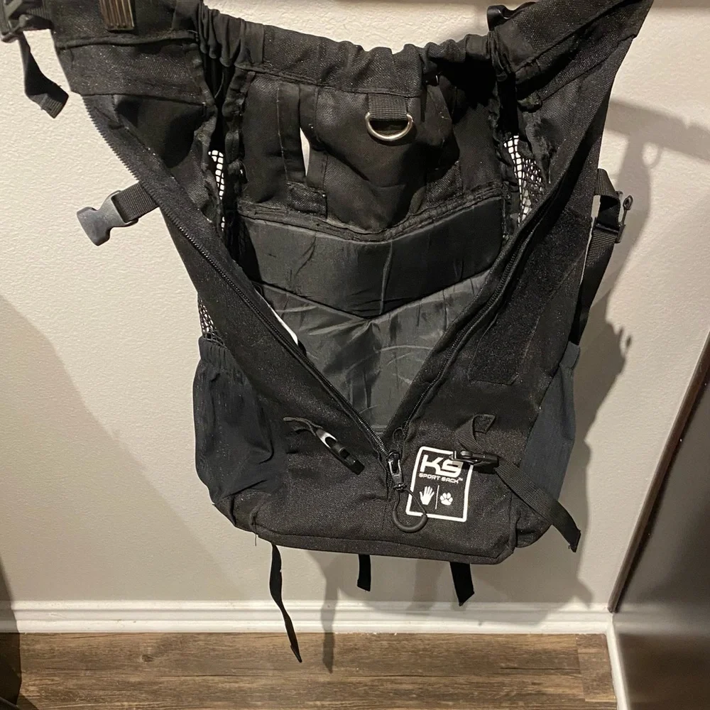 K9 Sport Sack Air 2 Forward Facing Backpack Black Dog Carrier, 12